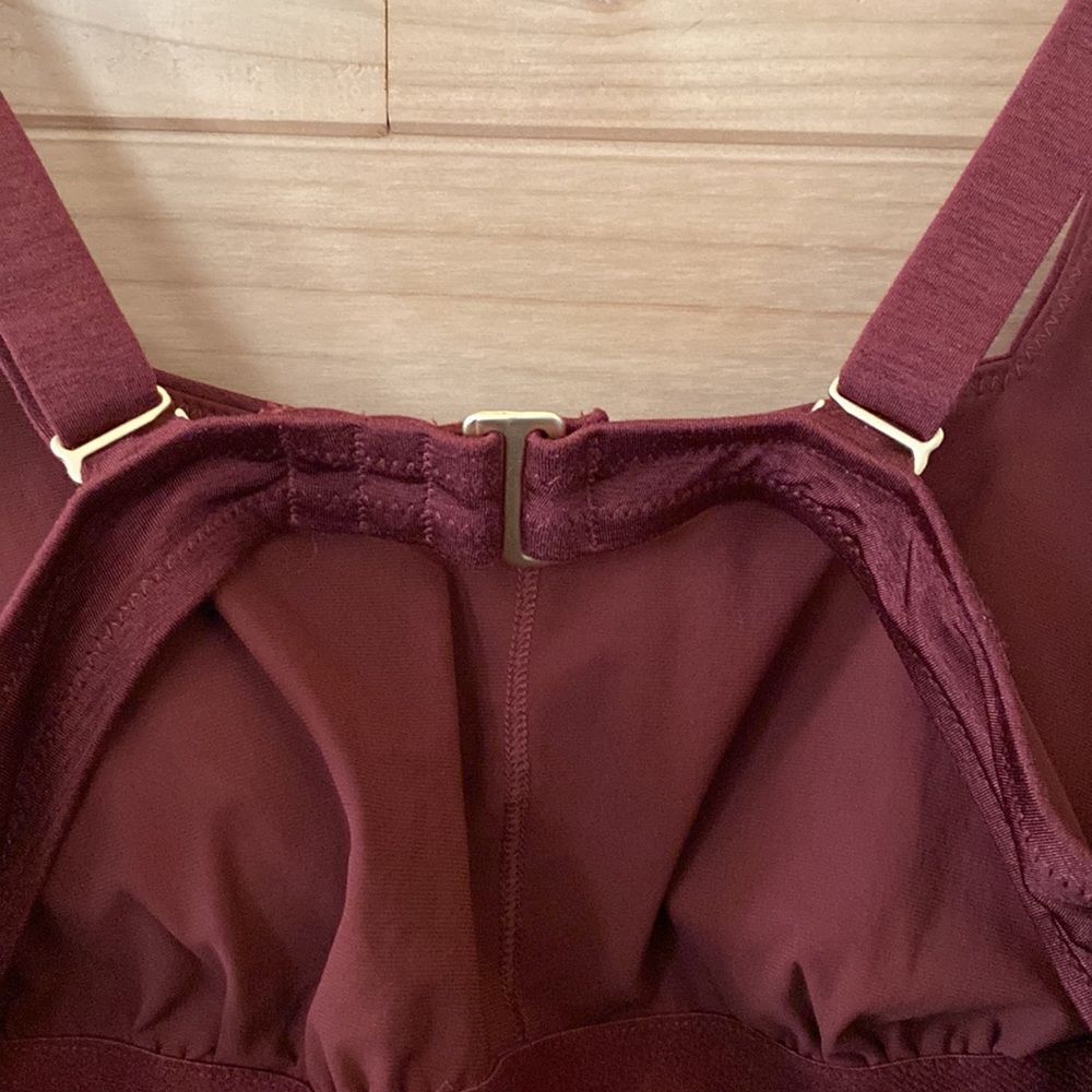 Athleta Size XSmall Aqualuxe Wide Strap Square Neck One Piece Swimsuit - Picture 8 of 12